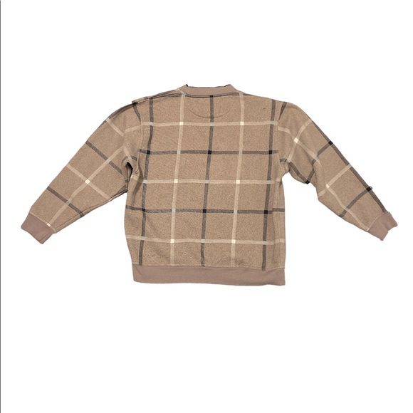 Boca Classics Tan/Brown Crewneck Sweater - Picture 2 of 2